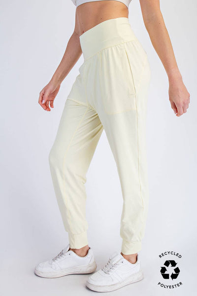 BUTTER JOGGERS - Aqua Blue