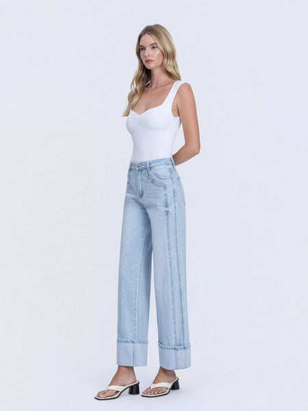Vervet Ginny Cuffed Jeans