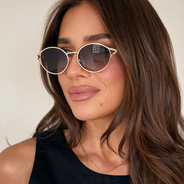 DIFF Jessie James Decker Limoncello Sunglasses - MILKY BLUE