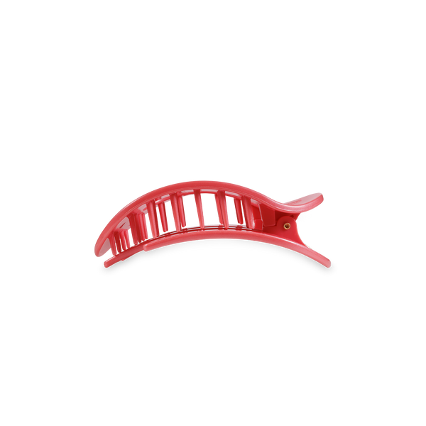 Round Flat Hair Clip | Small | Calming Coral