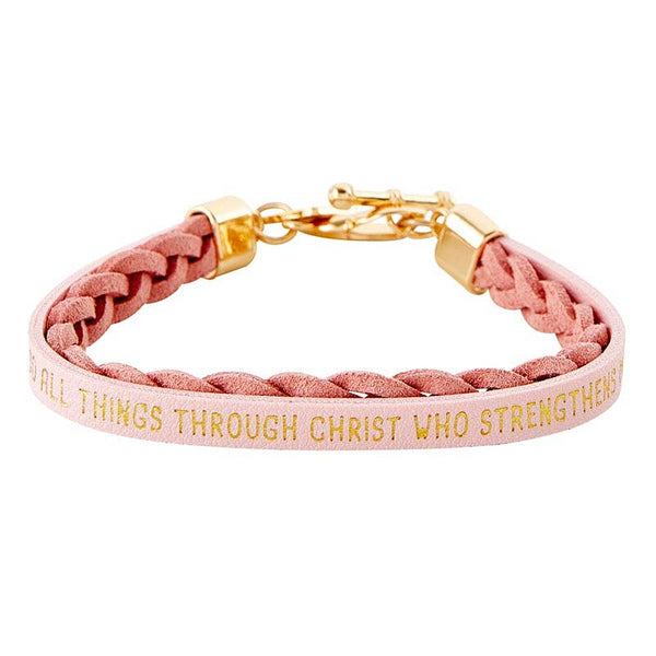 Adley -Phil. 4:13 Bracelet