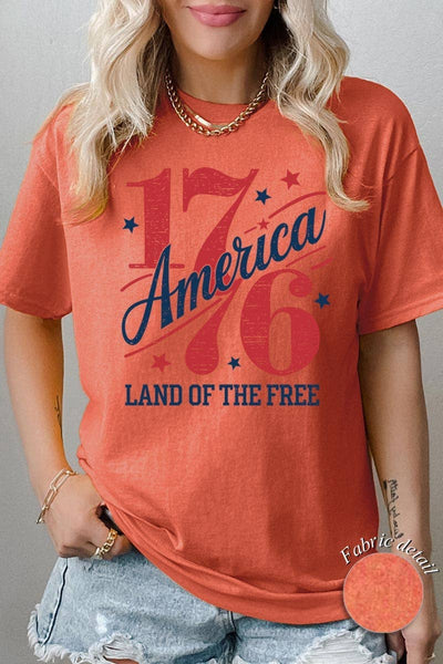 America 1776 Graphic Heavy Cotton Tee