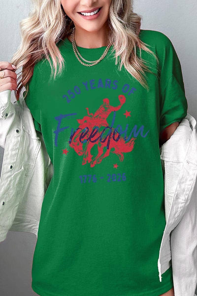 Freedom 250 Graphic Heavy Cotton Tee