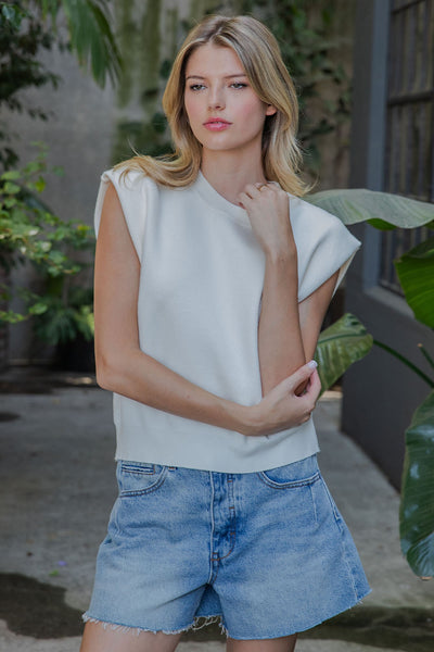 Knit Sleeveless Sweater