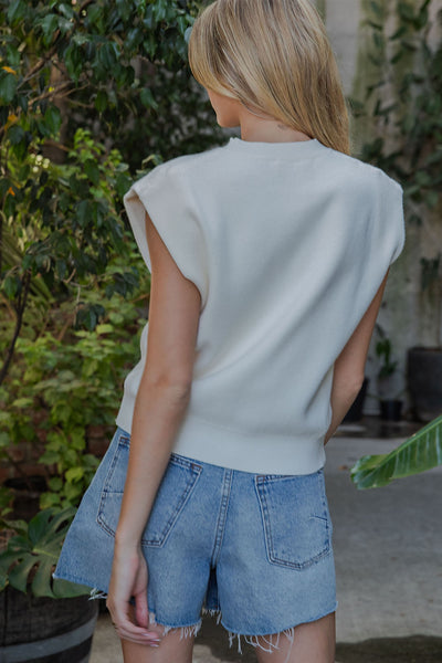 Knit Sleeveless Sweater