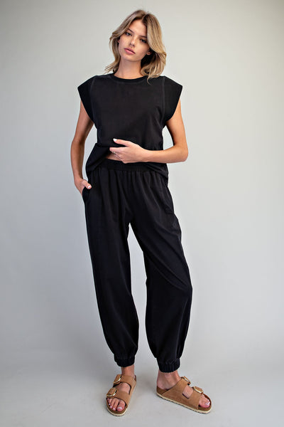 Black Joggers