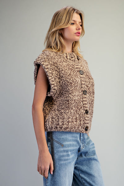 Ashley Chunky Knit Vest