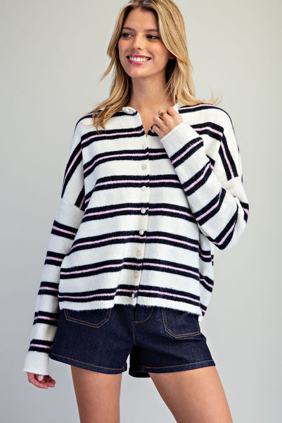 Midnight Berry Cardigan