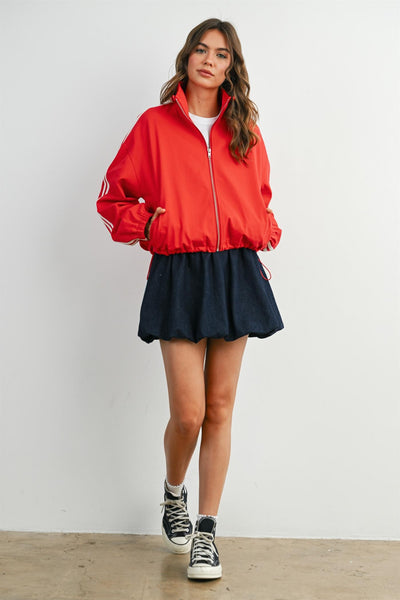 Striped Game Day Jacket