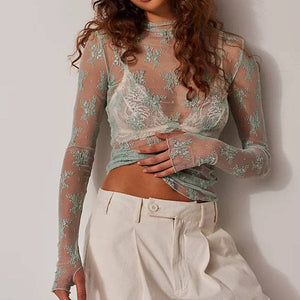Lux Layering Lace Top
