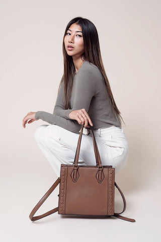 Betsy Braided Satchel
