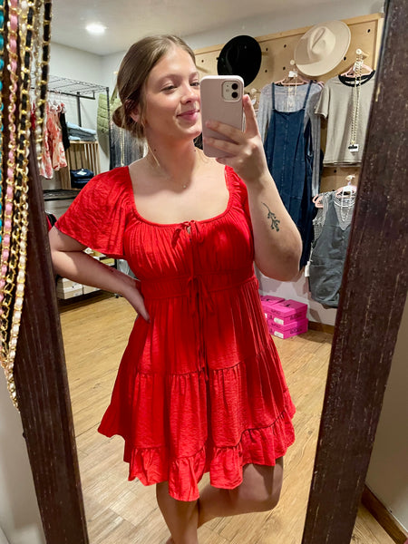 Red Mini Dress