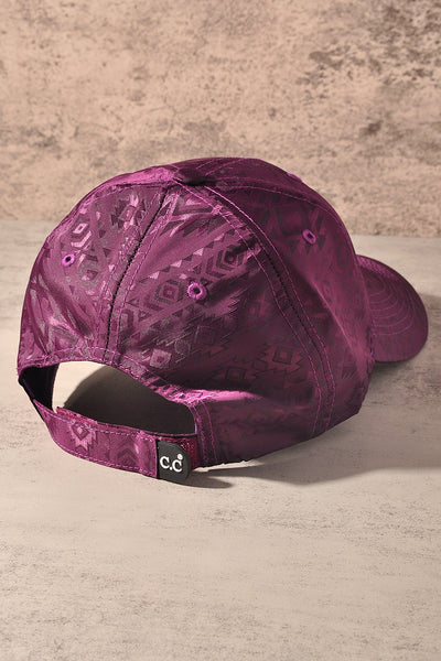 Aztec Plum Baseball Cap