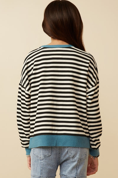 GIRLS Striped Bex Top