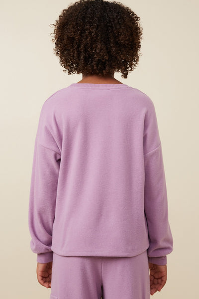 GIRLS Lavender Top