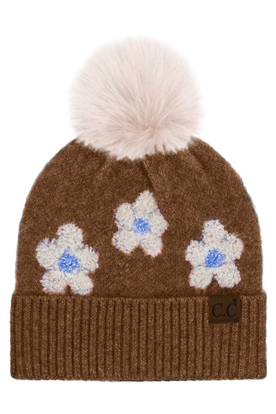 CC Daisy Pom Beanie