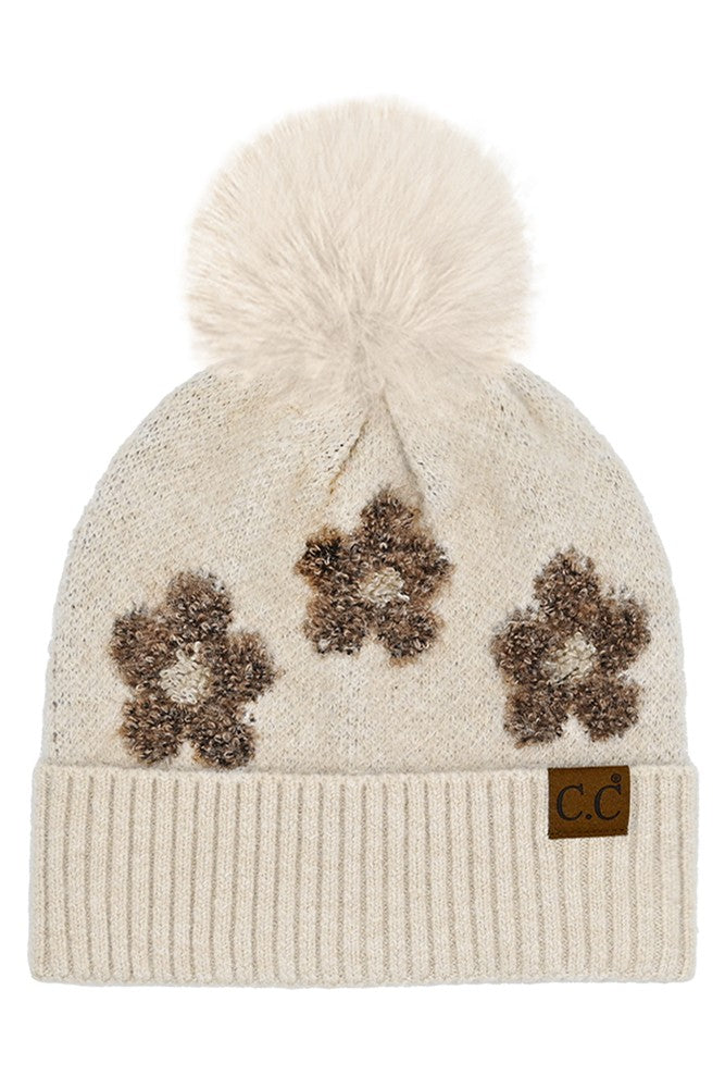 CC Daisy Pom Beanie