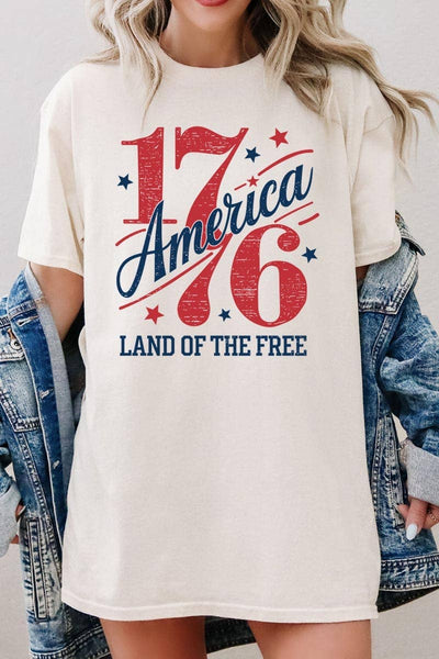 America 1776 Graphic Heavy Cotton Tee