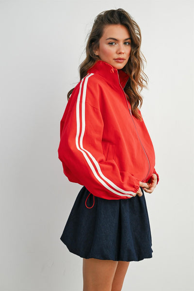 Striped Game Day Jacket
