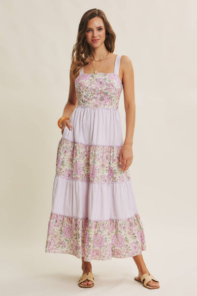 DREAMY SPRING FLORAL DRESS