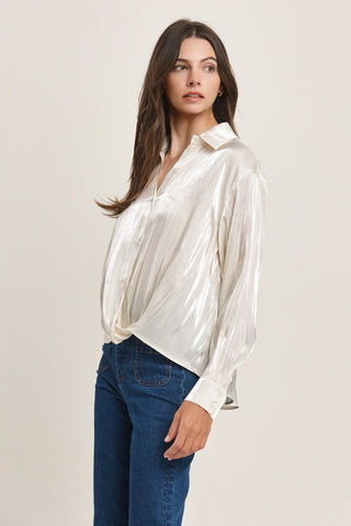 Joanna Satin Blouse