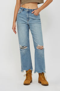 Ella Wide Straight Jeans