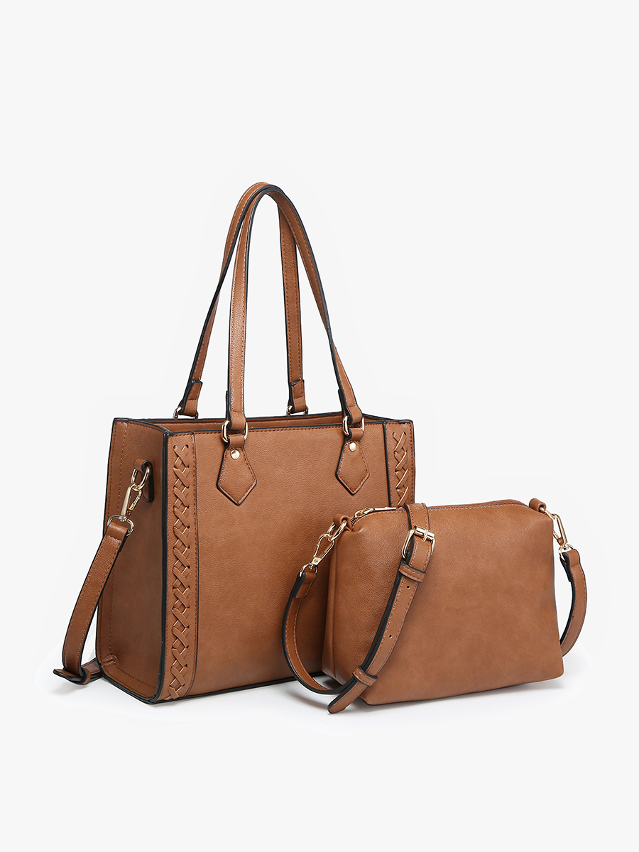Betsy Braided Satchel