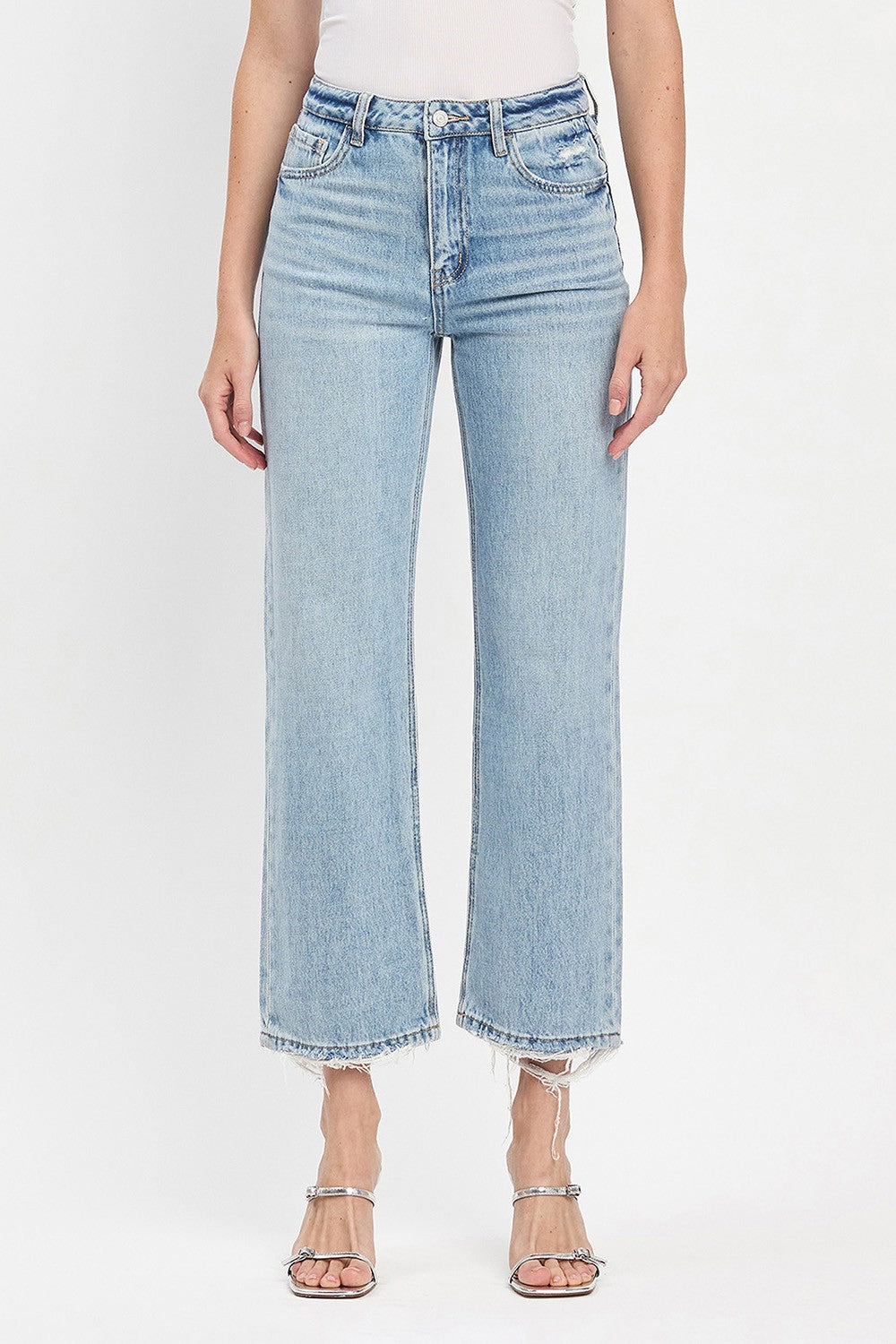 90s High Rise Straight Jean