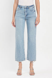 90s High Rise Straight Jean