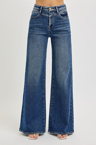 High Rise Front Yoke Jean