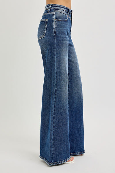 High Rise Front Yoke Jean