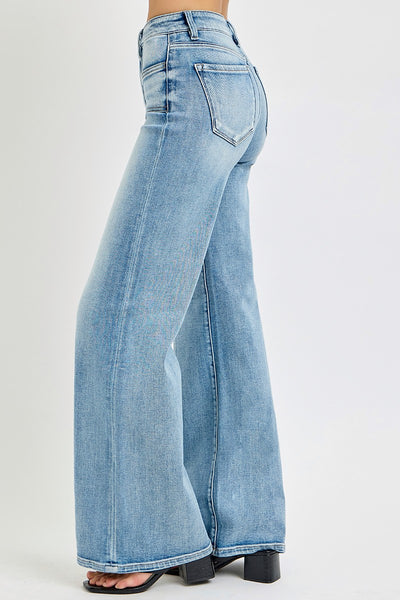 Mid Rise Front Seam Jean