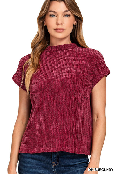 HLB Sweater Vest - Burgundy