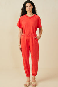 Game Day Knit Top - RED