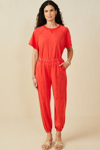 Game Day Knit Top - RED