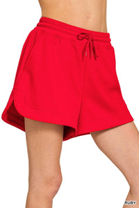Scuba Shorts - Ruby Red