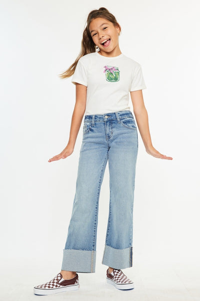 KIDS Maggie  Wide Jeans
