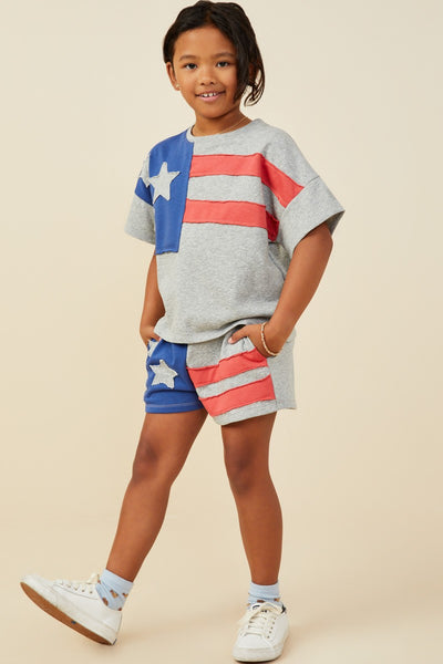GIRLS 4th of July Tee