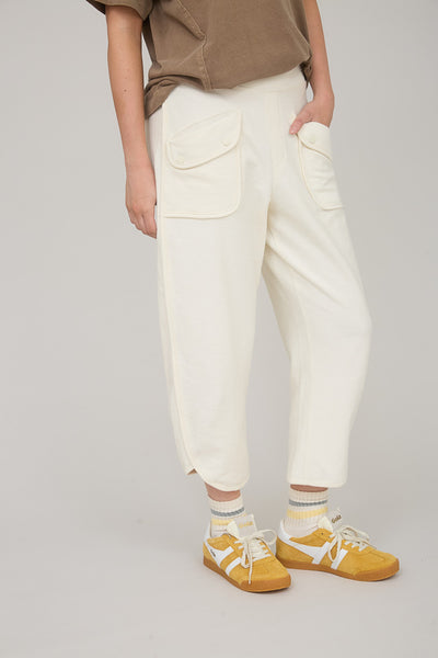 Barrel Lounge Pants - Ivory