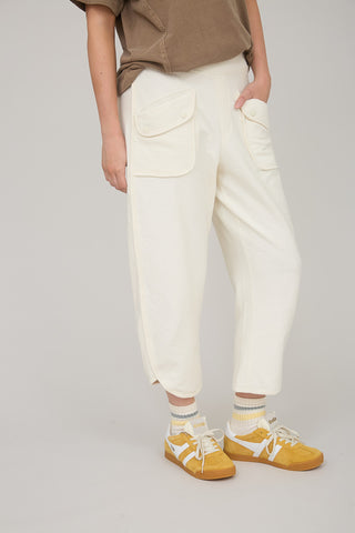 Barrel Lounge Pants - Ivory