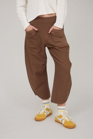Barrel Lounge Pants - Brown