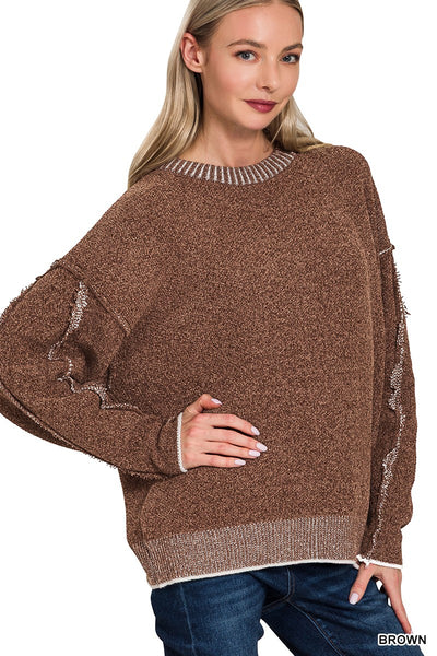 Cal Fall Sweater - BROWN