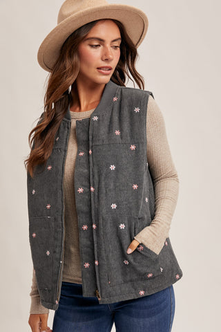 HLB Embroidered Vest