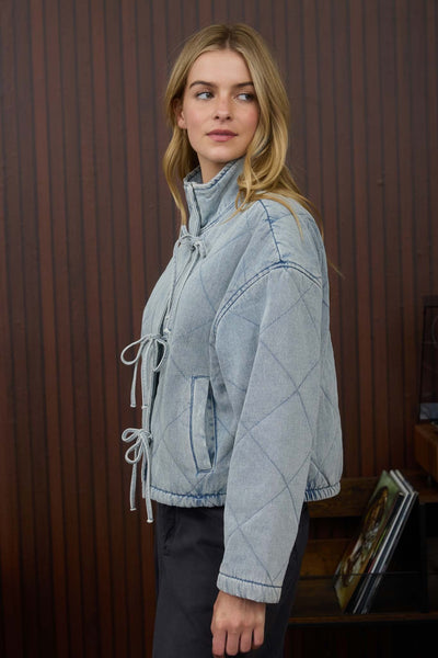Denim Quilt Jacket