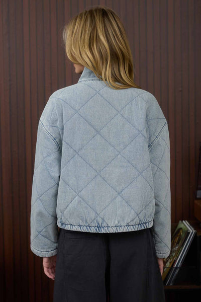 Denim Quilt Jacket