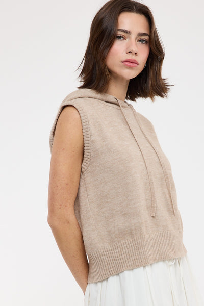Mocha Hooded Tank