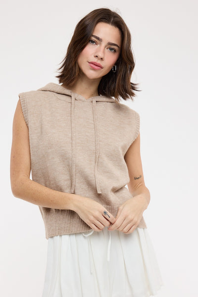 Mocha Hooded Tank