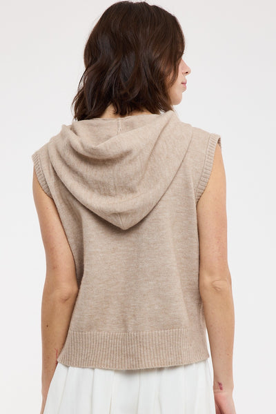 Mocha Hooded Tank