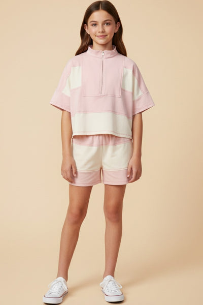 GIRLS Stripe Shorts