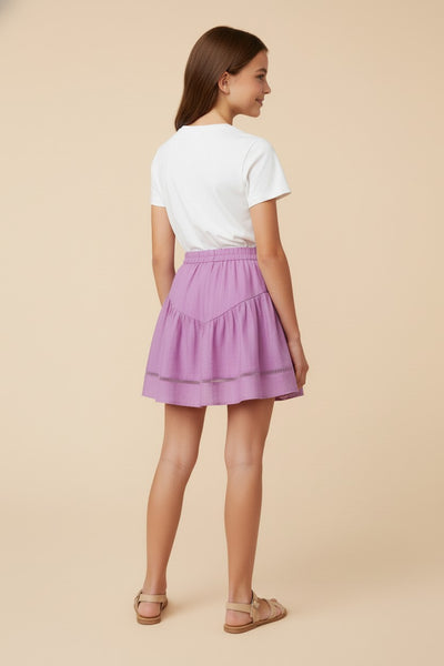 GIRLS Detailed Skirt